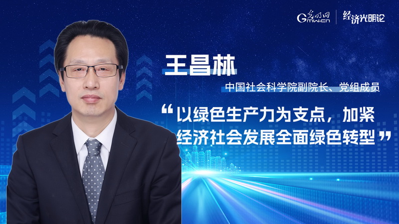 聚焦中央经济工作会议·专家谈丨王昌林：以绿色生产力为支点，加紧经济社会发展全面绿色转型